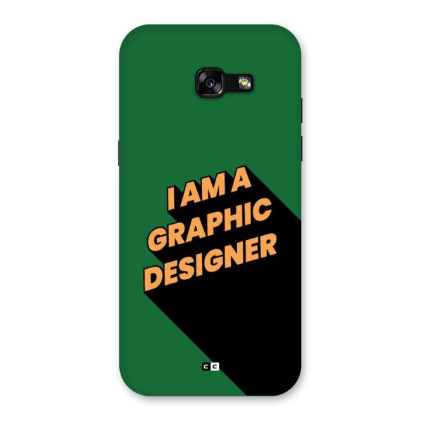 The Graphic Designer Back Case for Galaxy A5 2017