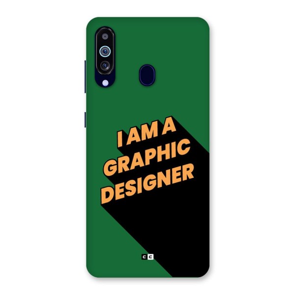 The Graphic Designer Back Case for Galaxy A60