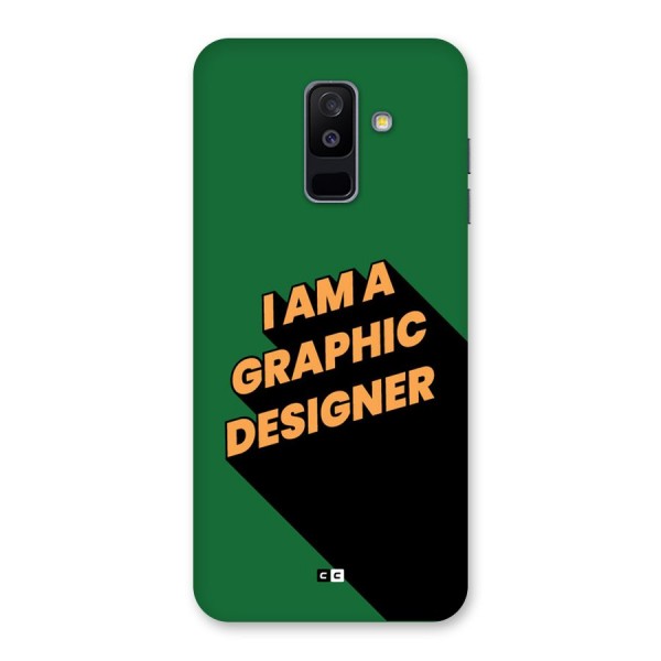 The Graphic Designer Back Case for Galaxy A6 Plus