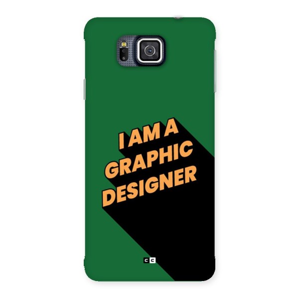 The Graphic Designer Back Case for Galaxy Alpha