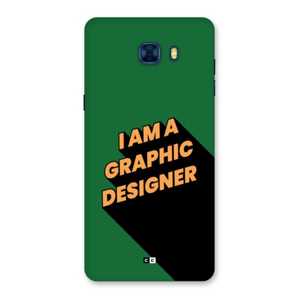 The Graphic Designer Back Case for Galaxy C7 Pro