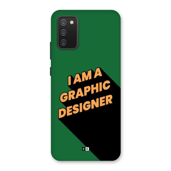 The Graphic Designer Back Case for Galaxy F02s