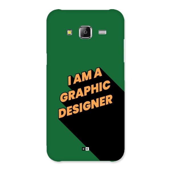 The Graphic Designer Back Case for Galaxy J5