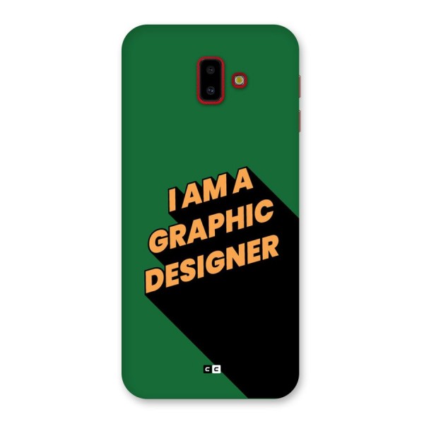 The Graphic Designer Back Case for Galaxy J6 Plus