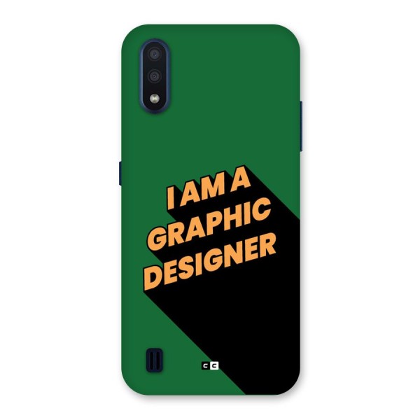 The Graphic Designer Back Case for Galaxy M01