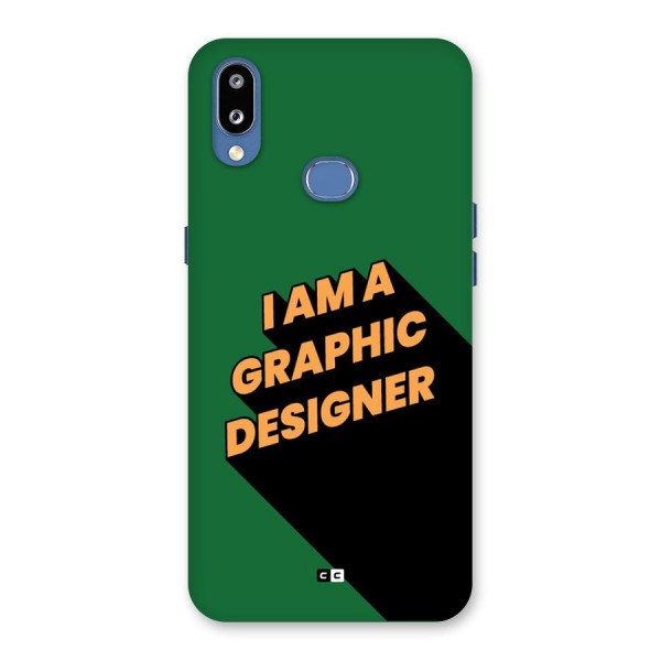 The Graphic Designer Back Case for Galaxy M01s