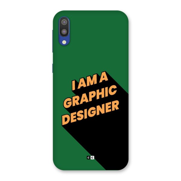 The Graphic Designer Back Case for Galaxy M10