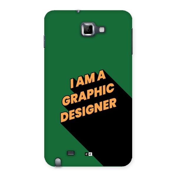 The Graphic Designer Back Case for Galaxy Note