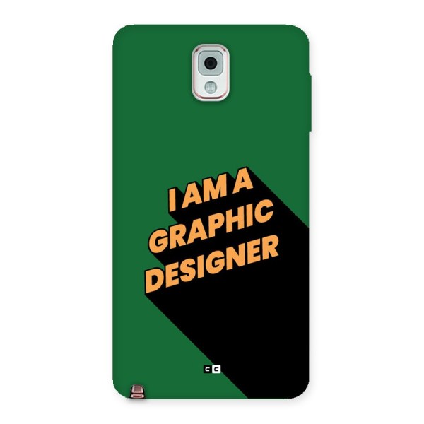 The Graphic Designer Back Case for Galaxy Note 3