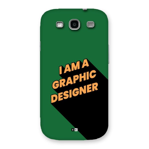 The Graphic Designer Back Case for Galaxy S3 Neo