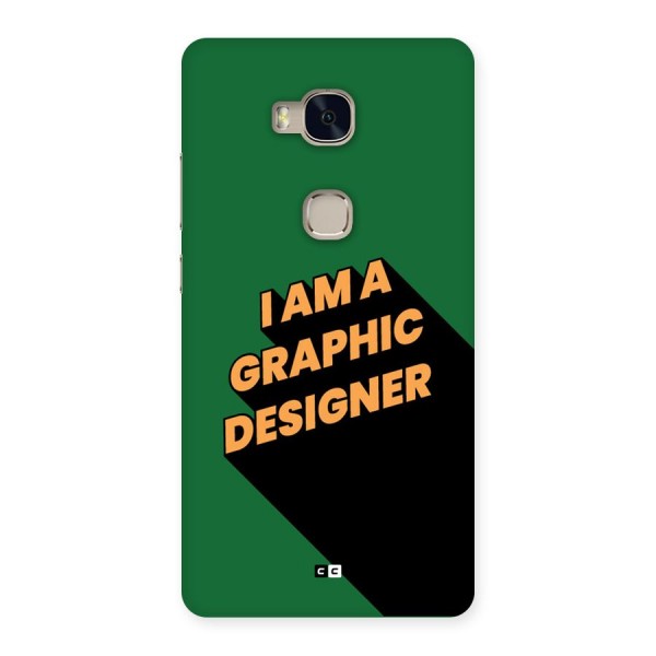 The Graphic Designer Back Case for Honor 5X