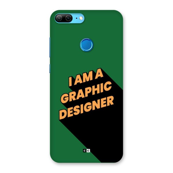 The Graphic Designer Back Case for Honor 9 Lite