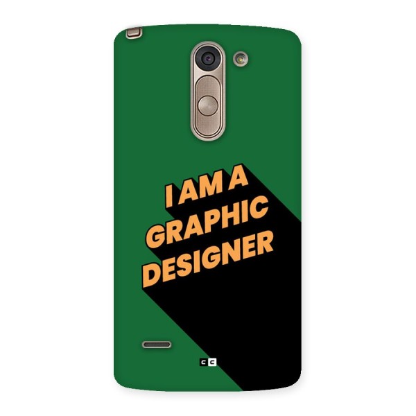 The Graphic Designer Back Case for LG G3 Stylus