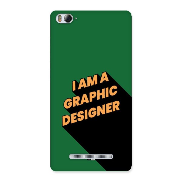 The Graphic Designer Back Case for Mi4i