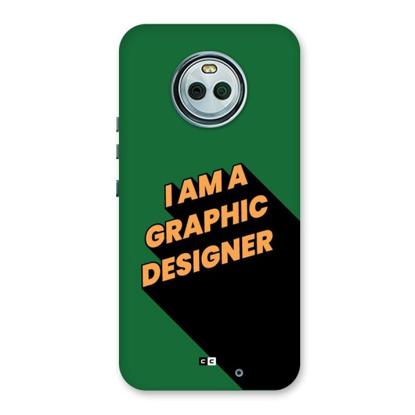 The Graphic Designer Back Case for Moto X4