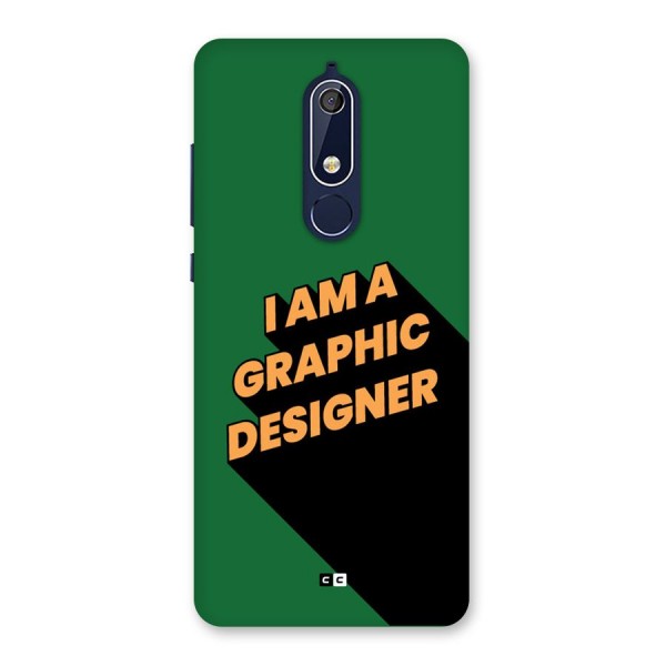 The Graphic Designer Back Case for Nokia 5.1