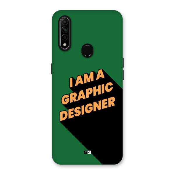 The Graphic Designer Back Case for Oppo A31