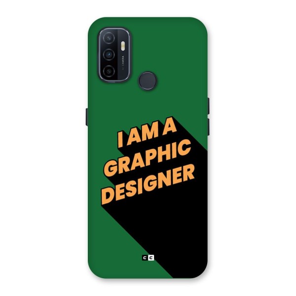 The Graphic Designer Back Case for Oppo A33 (2020)