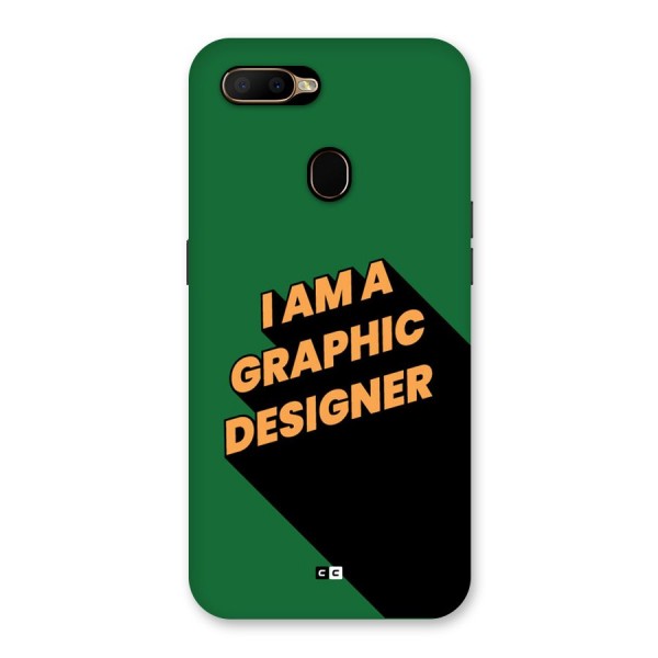 The Graphic Designer Back Case for Oppo A5s