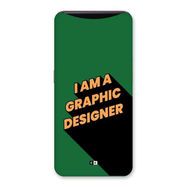 The Graphic Designer Back Case for Oppo Find X