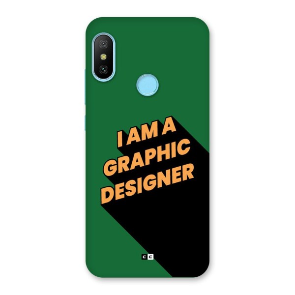 The Graphic Designer Back Case for Redmi 6 Pro