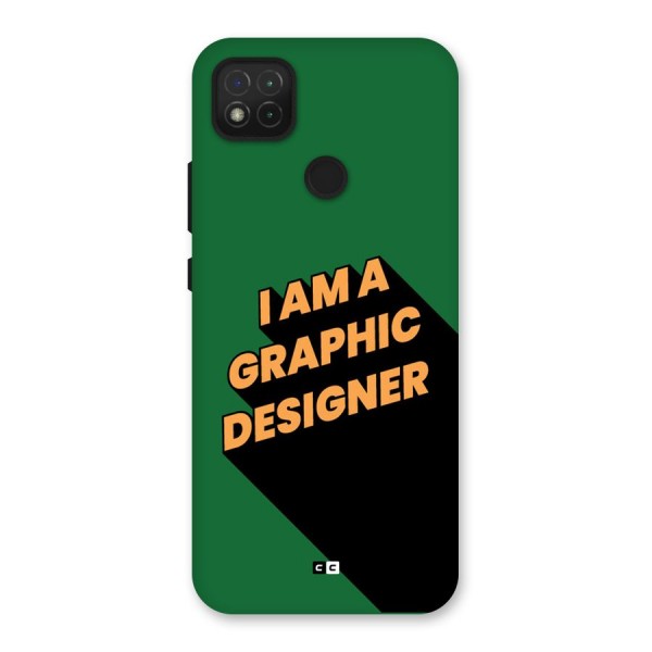 The Graphic Designer Back Case for Redmi 9 Activ