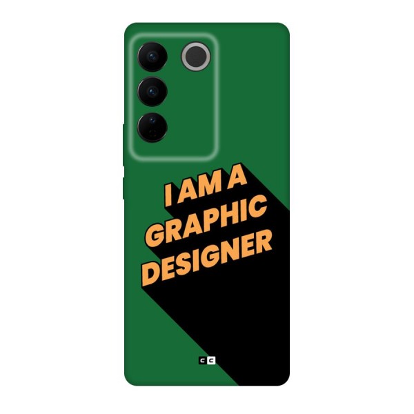 The Graphic Designer Back Case for Vivo V27