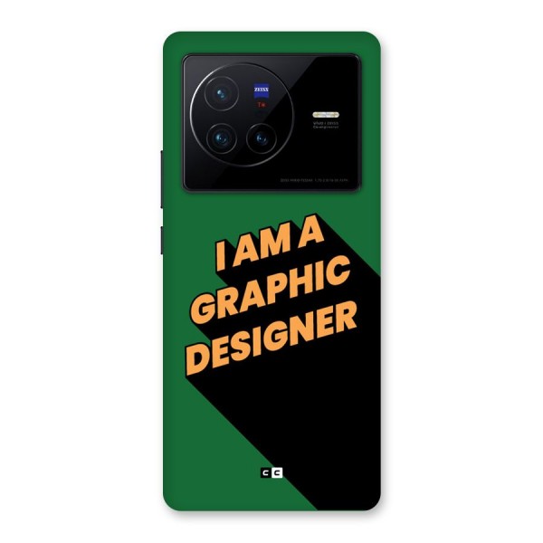 The Graphic Designer Back Case for Vivo X80