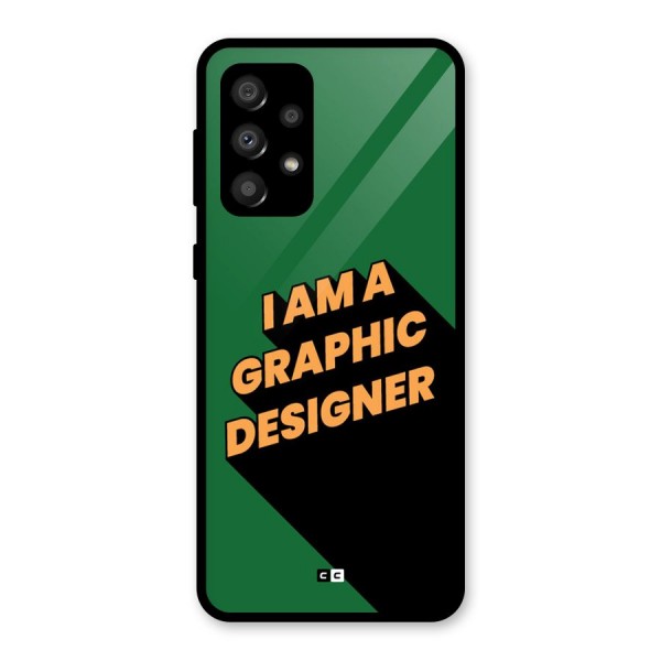 The Graphic Designer Glass Back Case for Galaxy A32