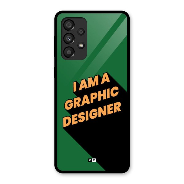 The Graphic Designer Glass Back Case for Galaxy A33 5G