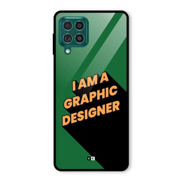 The Graphic Designer Glass Back Case for Galaxy F62