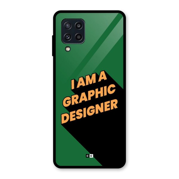 The Graphic Designer Glass Back Case for Galaxy M32