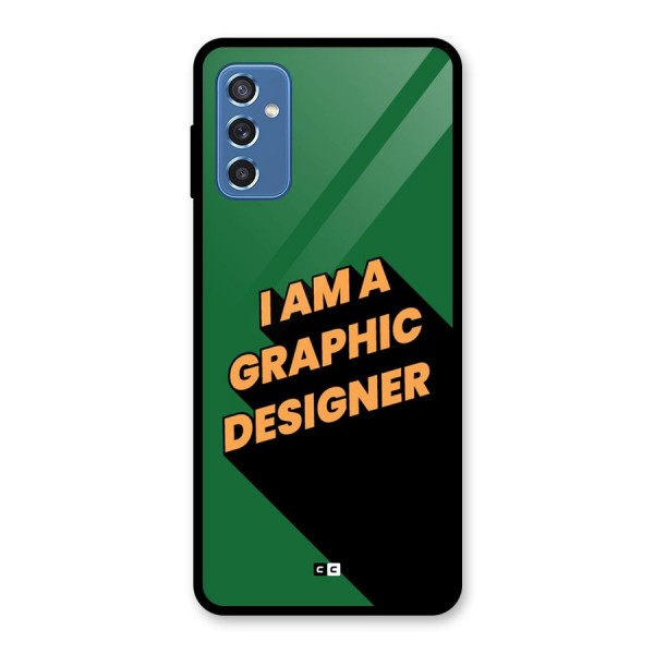 The Graphic Designer Glass Back Case for Galaxy M52 5G