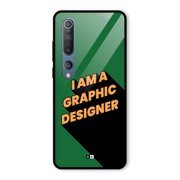 The Graphic Designer Glass Back Case for Mi 10