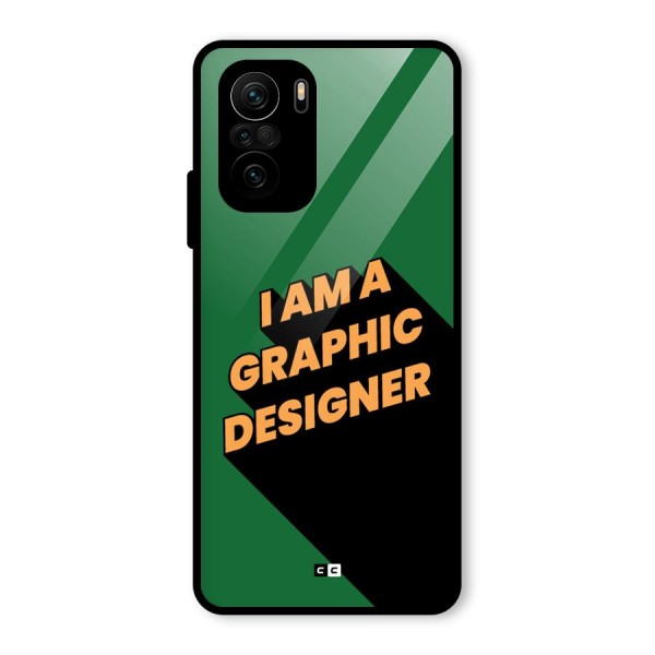 The Graphic Designer Glass Back Case for Mi 11x