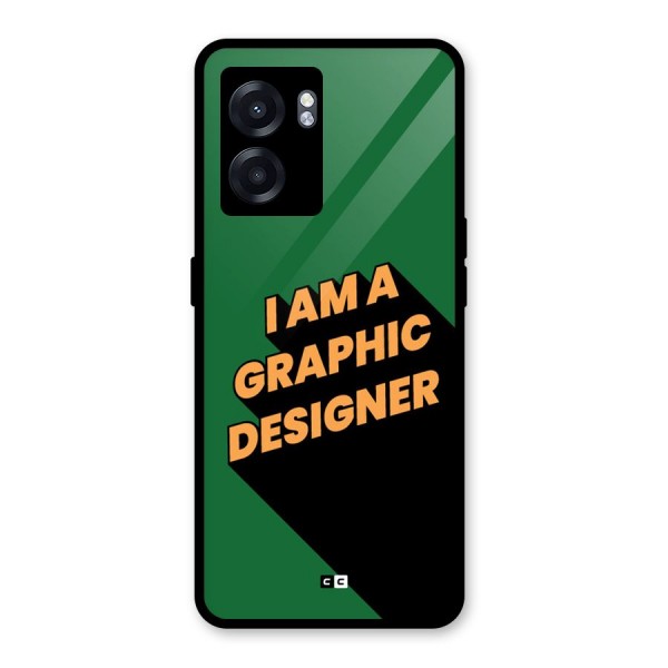 The Graphic Designer Glass Back Case for Oppo K10 (5G)