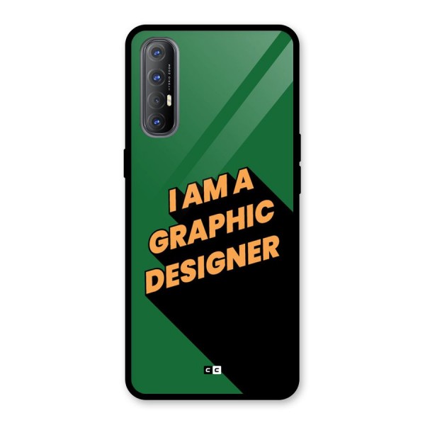 The Graphic Designer Glass Back Case for Oppo Reno3 Pro