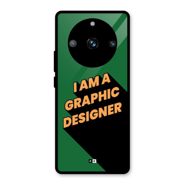 The Graphic Designer Glass Back Case for Realme 11 Pro