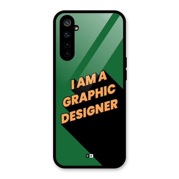 The Graphic Designer Glass Back Case for Realme 6