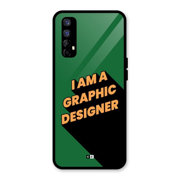 The Graphic Designer Glass Back Case for Realme 7