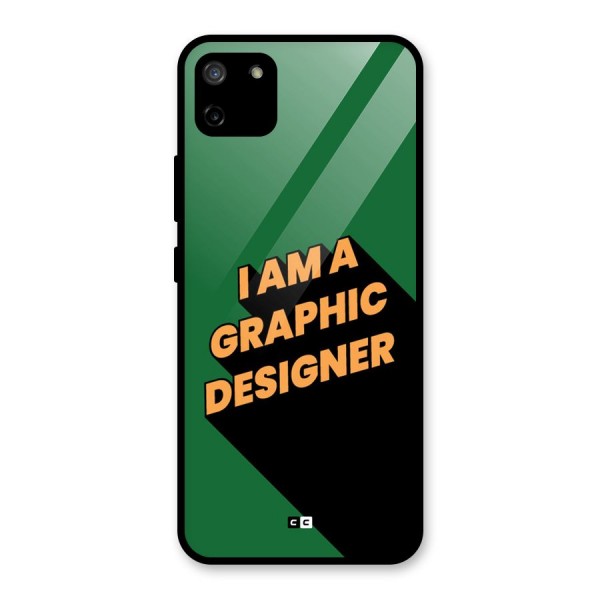 The Graphic Designer Glass Back Case for Realme C11