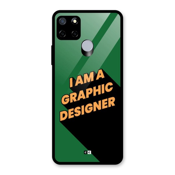 The Graphic Designer Glass Back Case for Realme C15