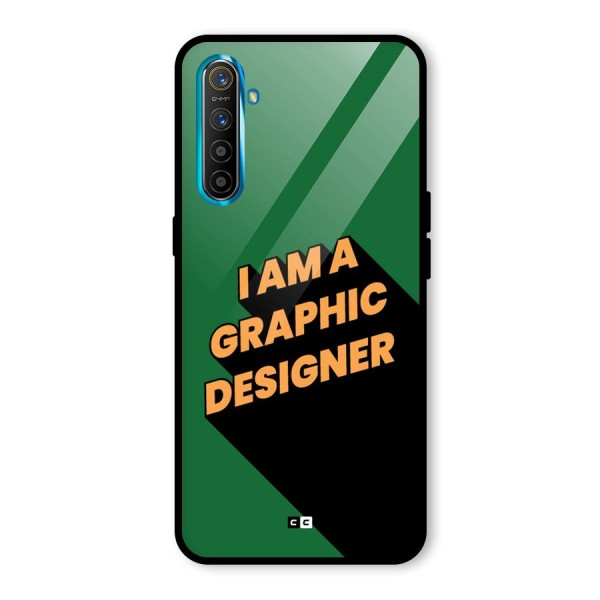 The Graphic Designer Glass Back Case for Realme X2