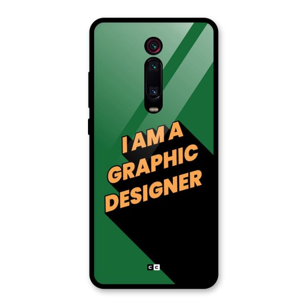 The Graphic Designer Glass Back Case for Redmi K20