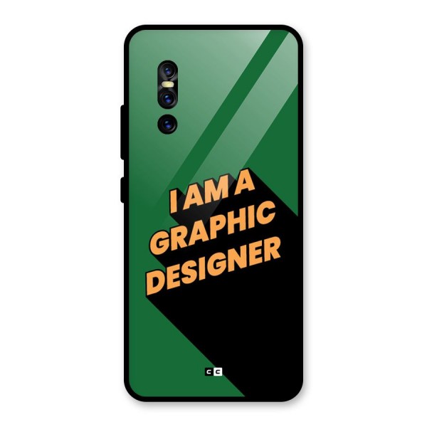 The Graphic Designer Glass Back Case for Vivo V15 Pro