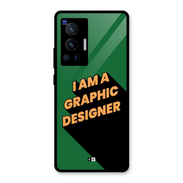 The Graphic Designer Glass Back Case for Vivo X70 Pro