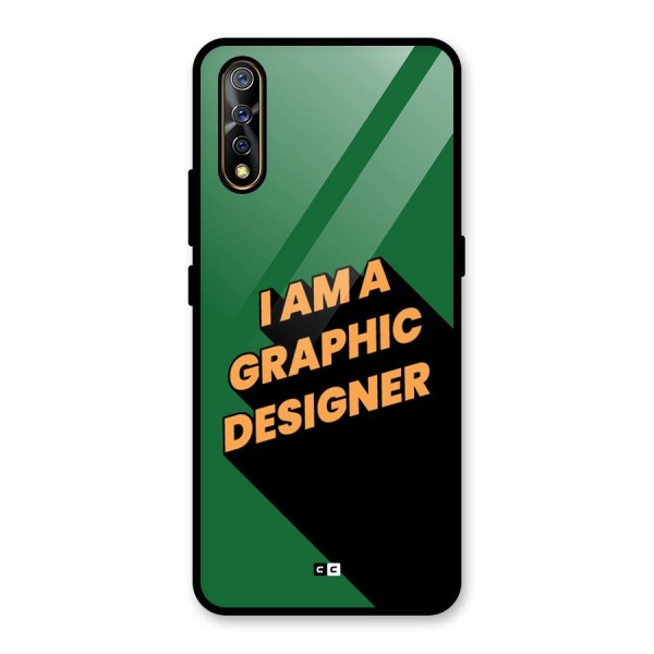 The Graphic Designer Glass Back Case for Vivo Z1x