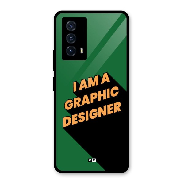 The Graphic Designer Glass Back Case for Vivo iQOO Z5