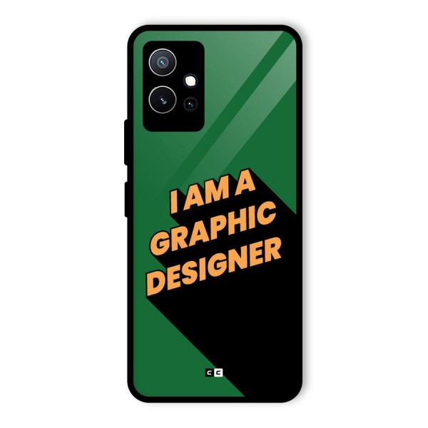 The Graphic Designer Glass Back Case for Vivo iQOO Z6