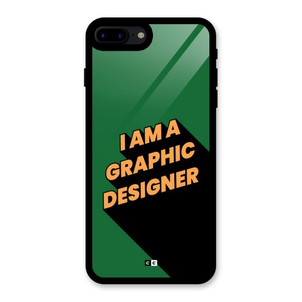 The Graphic Designer Glass Back Case for iPhone 7 Plus